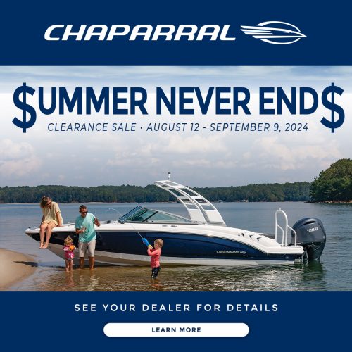 Summer Never Ends with Chaparral Boats